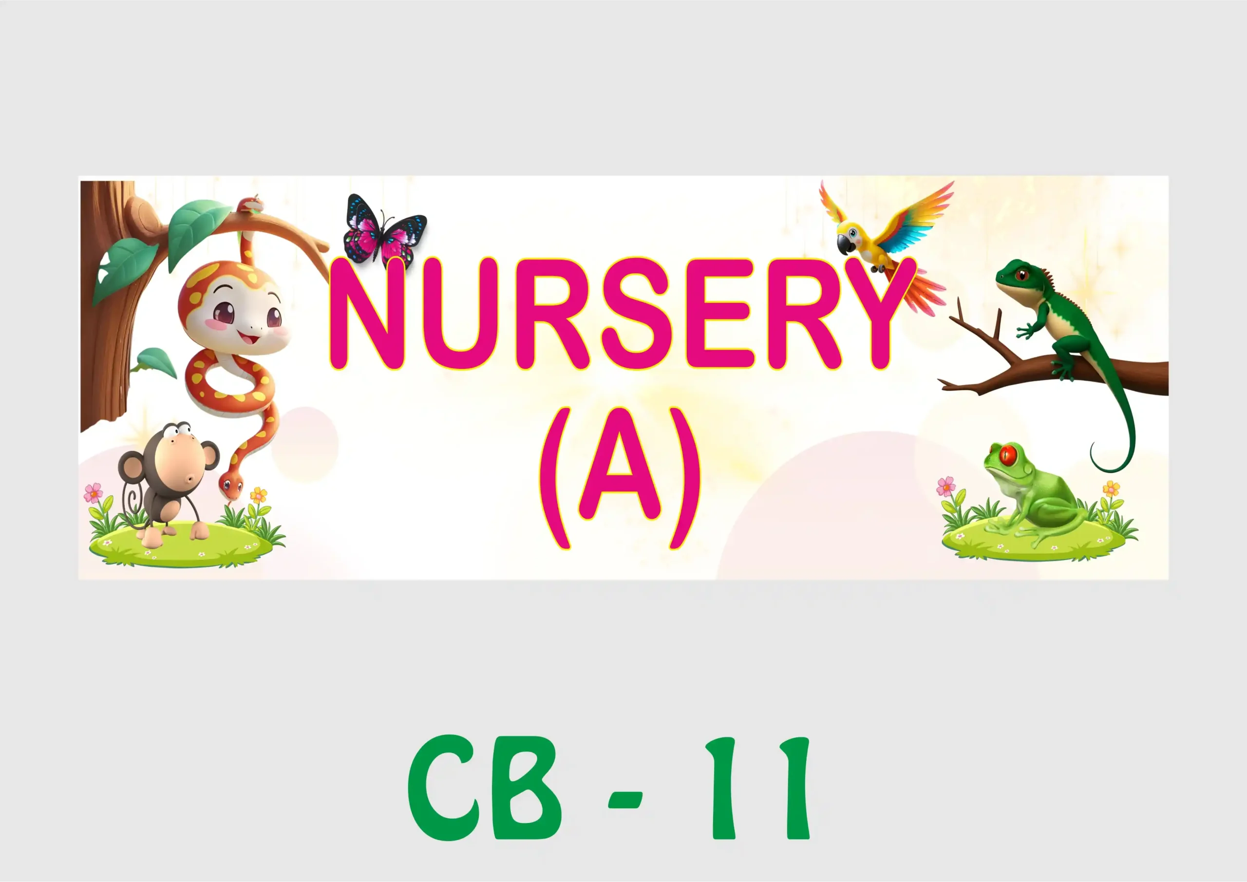 CB - 11 Wall Name Plate - Nursery - Image 1
