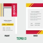 ID Card - TEM013