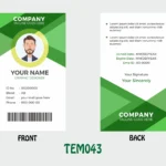 ID Card - TEM043