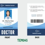 ID Card - TEM045