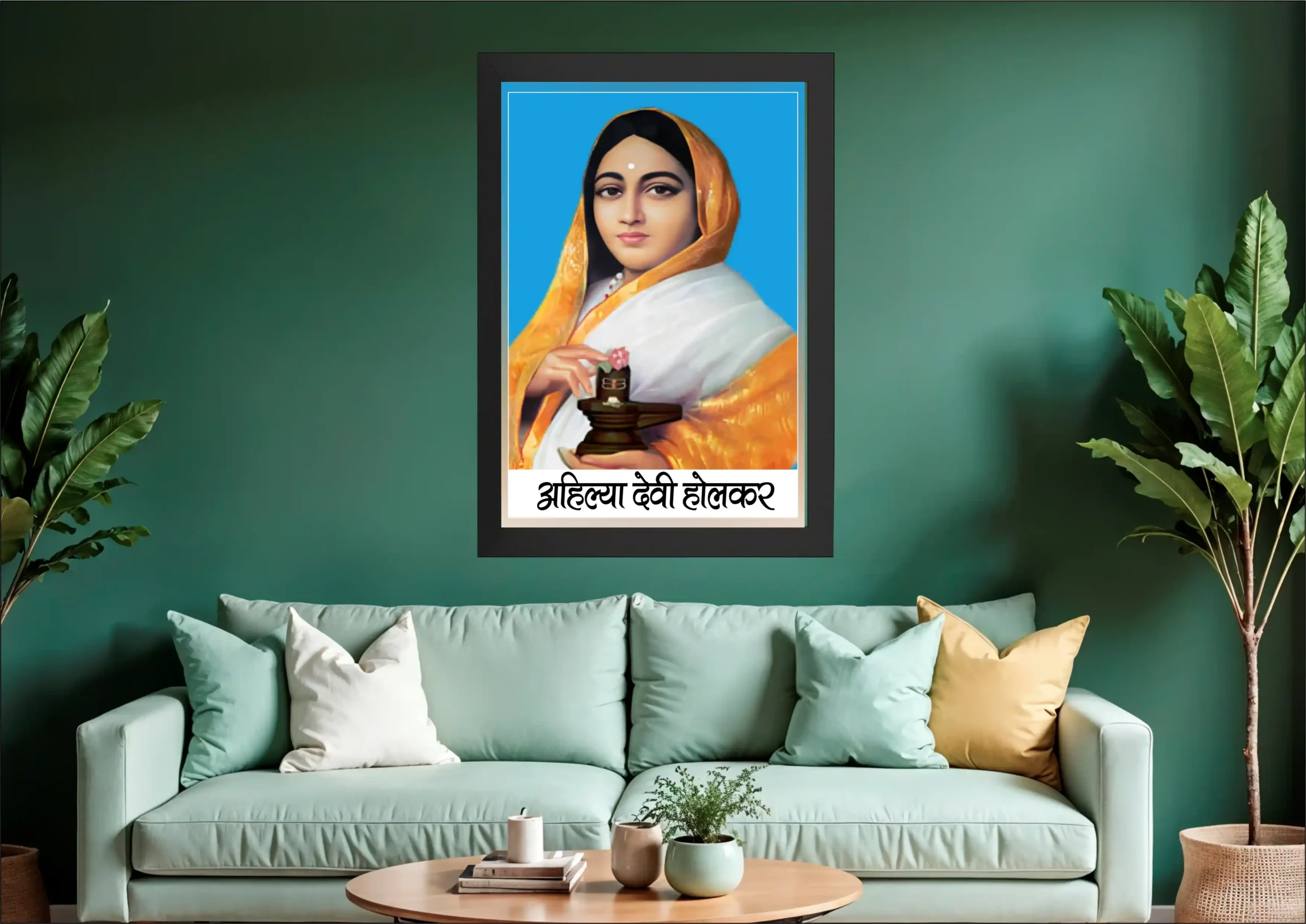 ahilya bai holka bk Ahilya Bai Holkar Photo Frame - Image 1