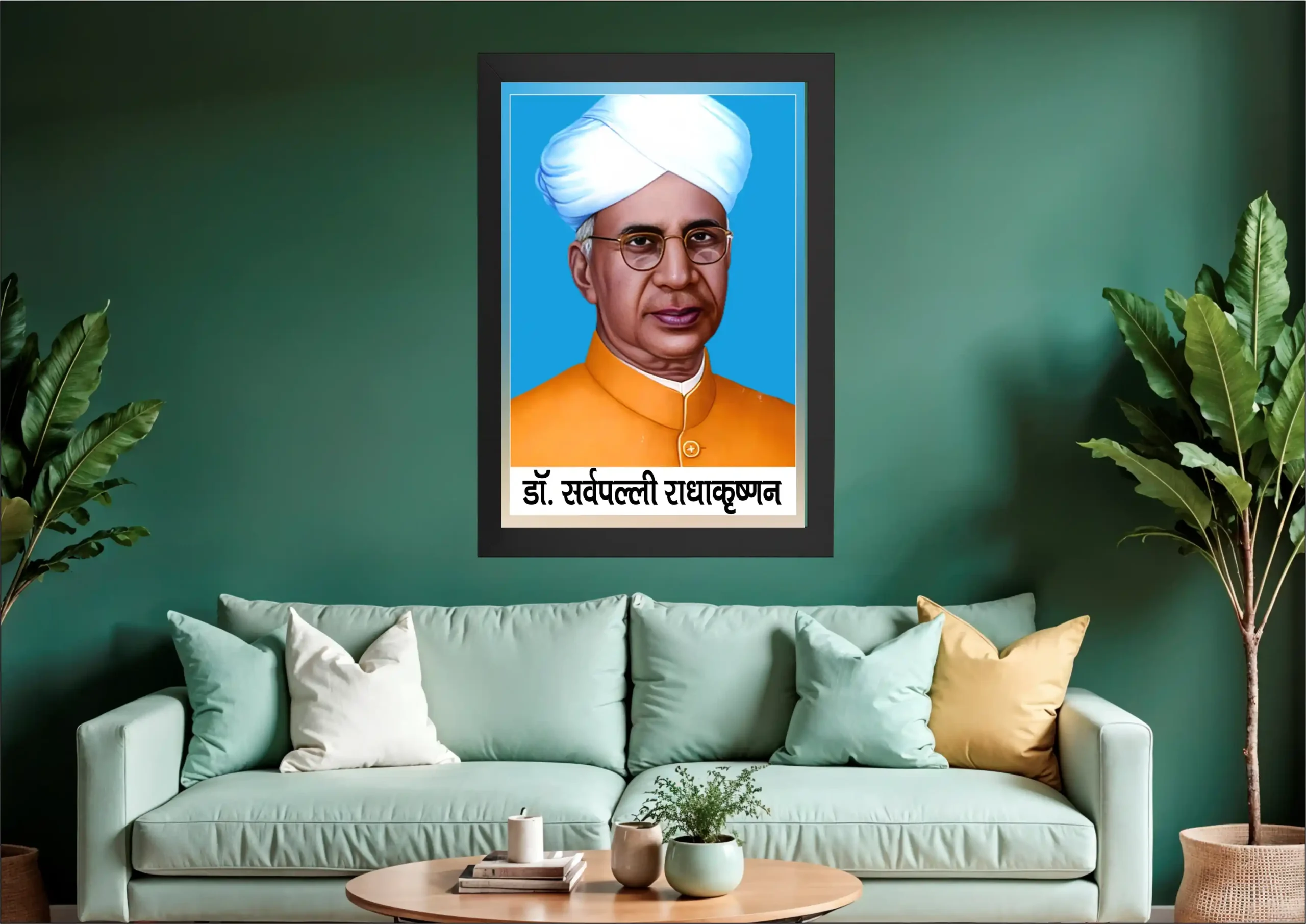 dr sarvepalli radhakrishnan BK Dr Sarvepalli Radhakrishnan Photo Frame - Image 1