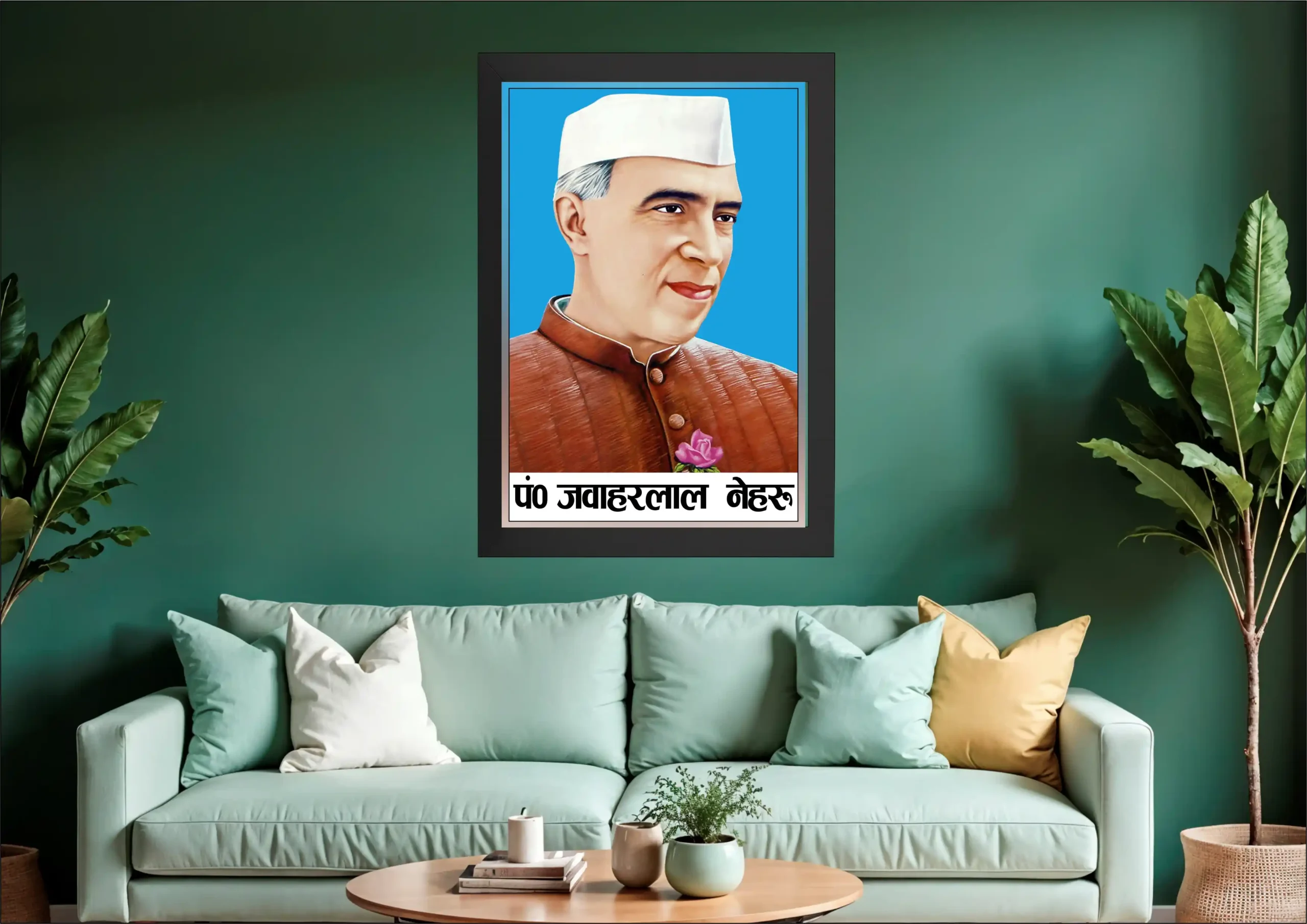 pandit javaharlal neharu bk Pandit Jawaharlal Nehru Frame - Image 1